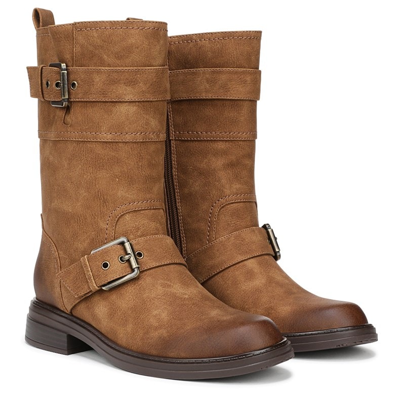 Women's Latoya Mid Calf Boots (Tan)
