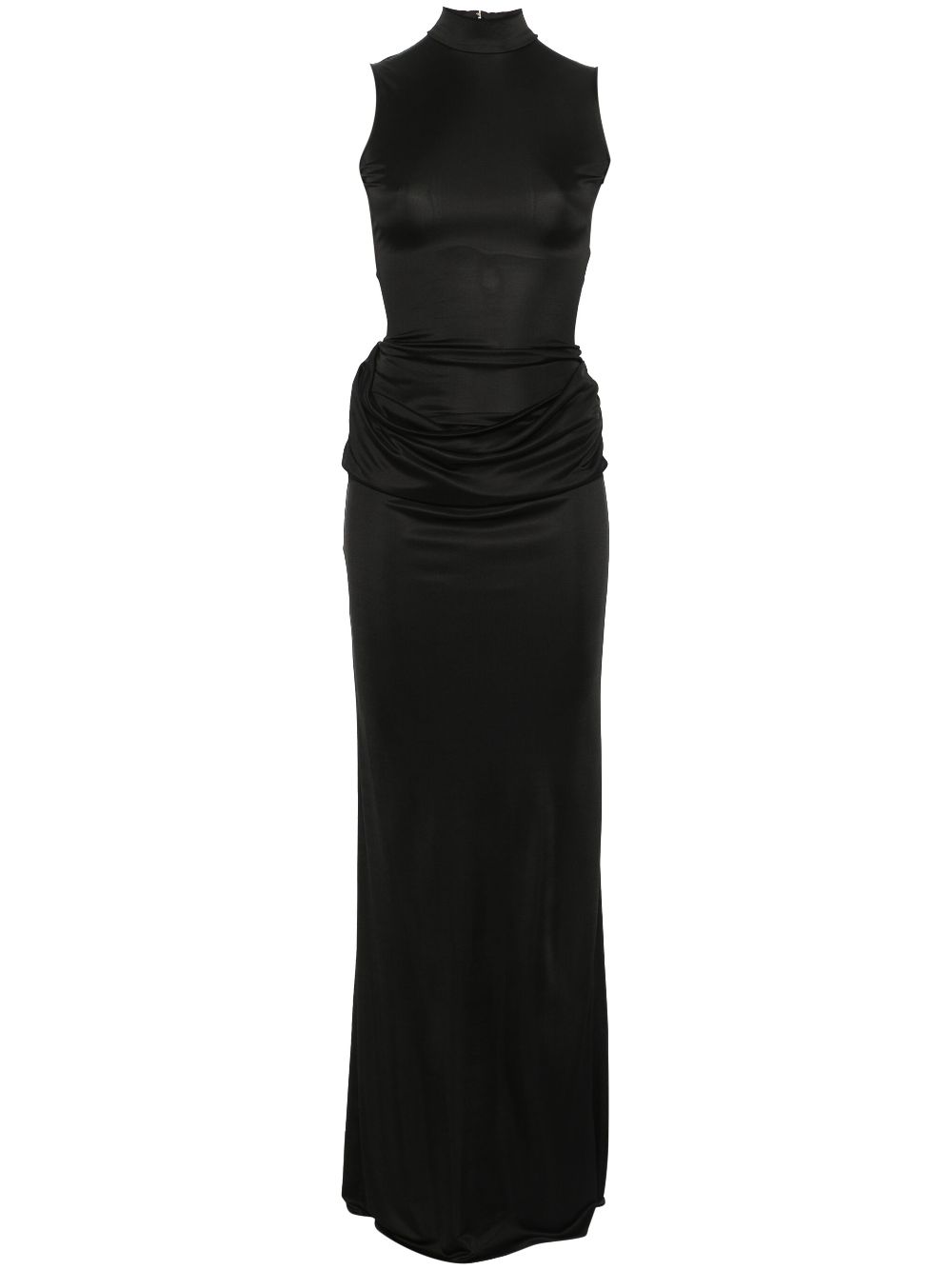 Caryatid gown - Black