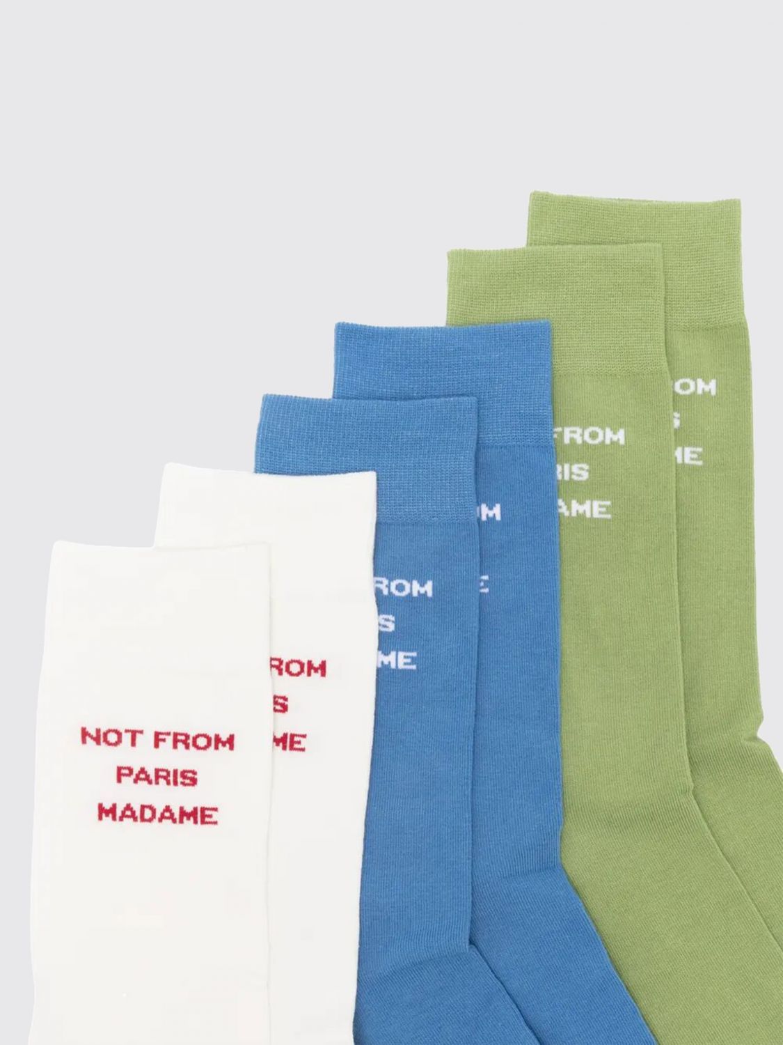 Socks DRÔLE DE MONSIEUR Men color Multicolor