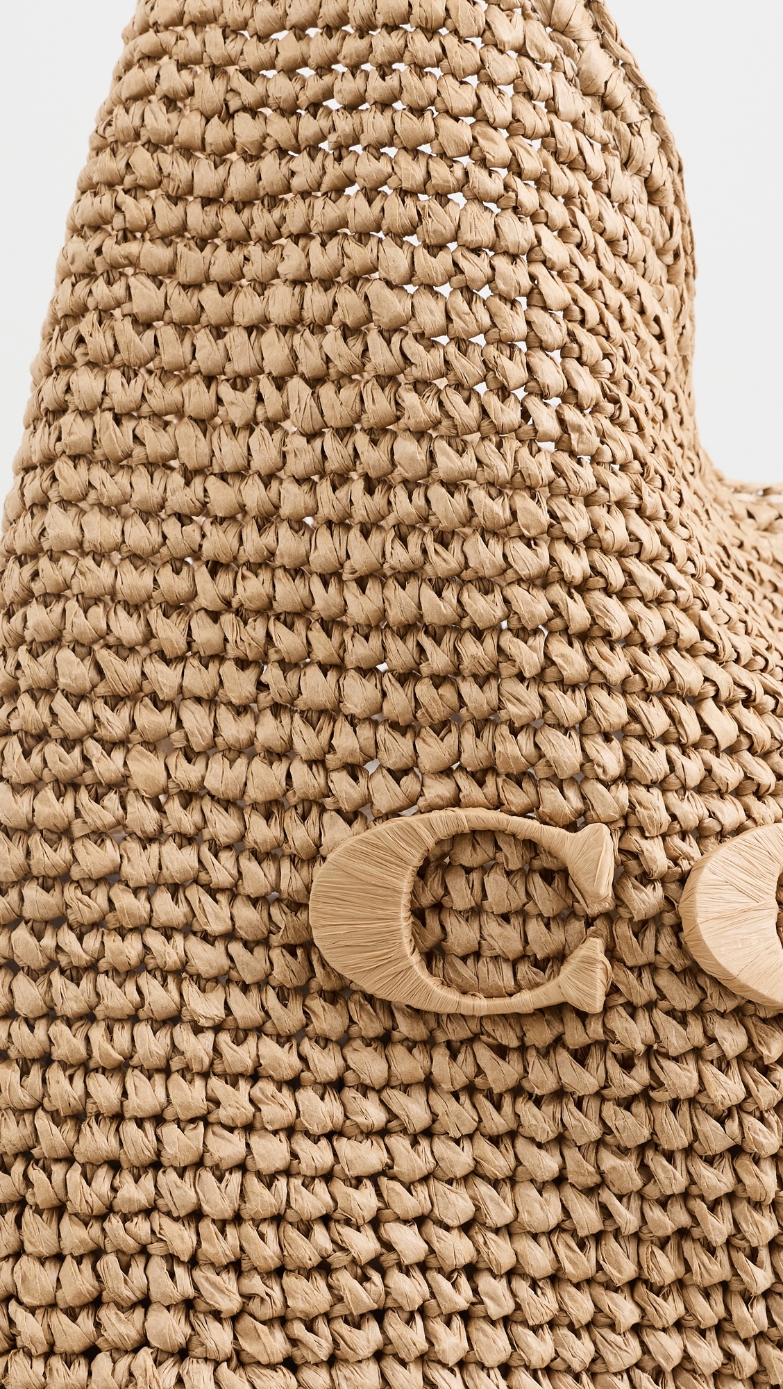 Brooklyn Raffia Shoulder Bag B4/NATURAL One Size