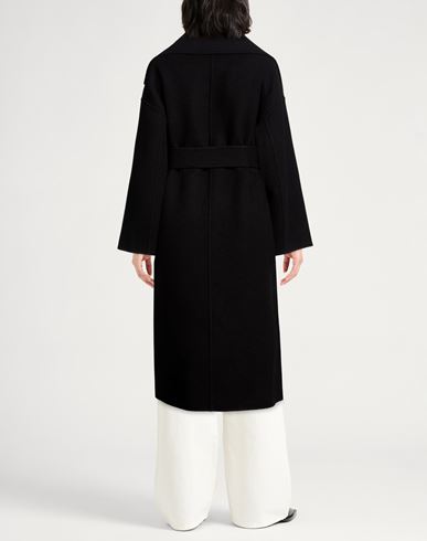 Woman Coat Black Size 0 Virgin Wool