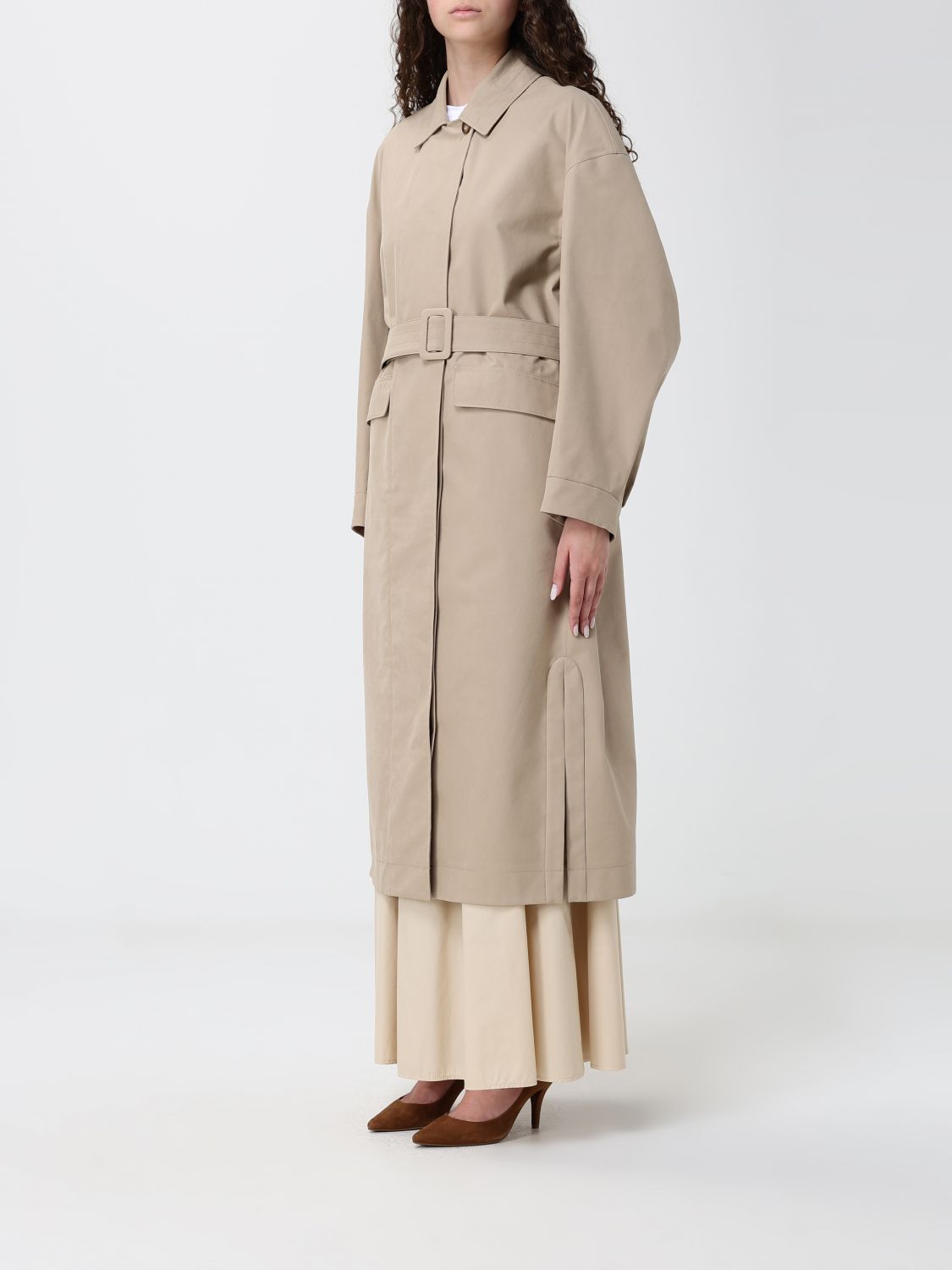Coat Woman color Beige