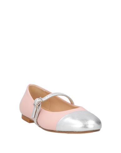 Woman Ballet flats Pink Size 11 Leather