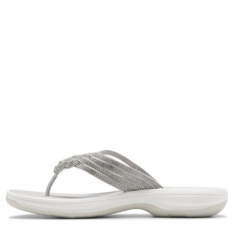 Women's Breeze Gem Cloudstepper Sandals (Silver)