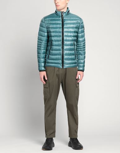 Man Puffer Deep teal Size 42 Polyamide, Polyester, Elastane