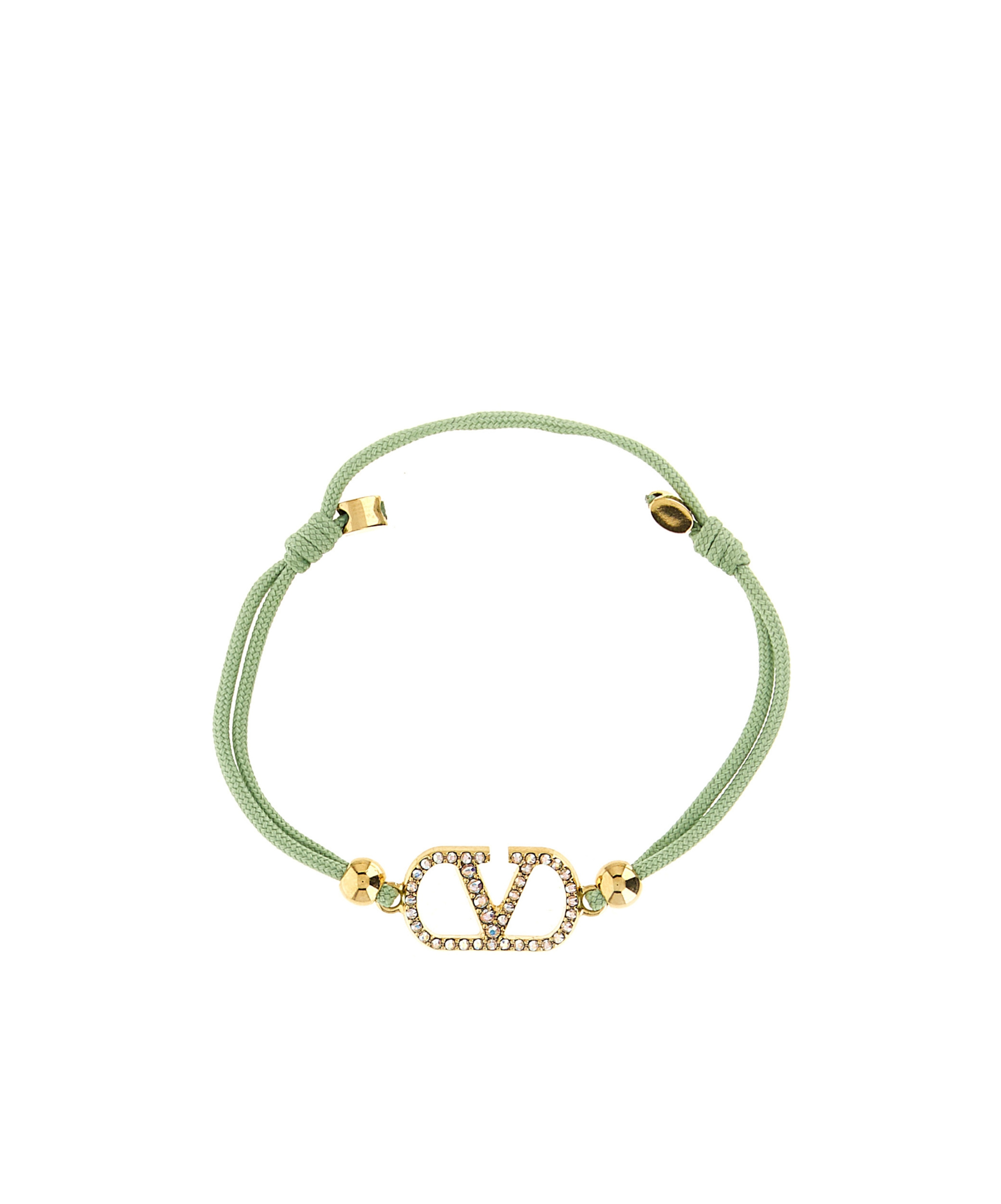 VLogo Signature crystal-embellished bracelet