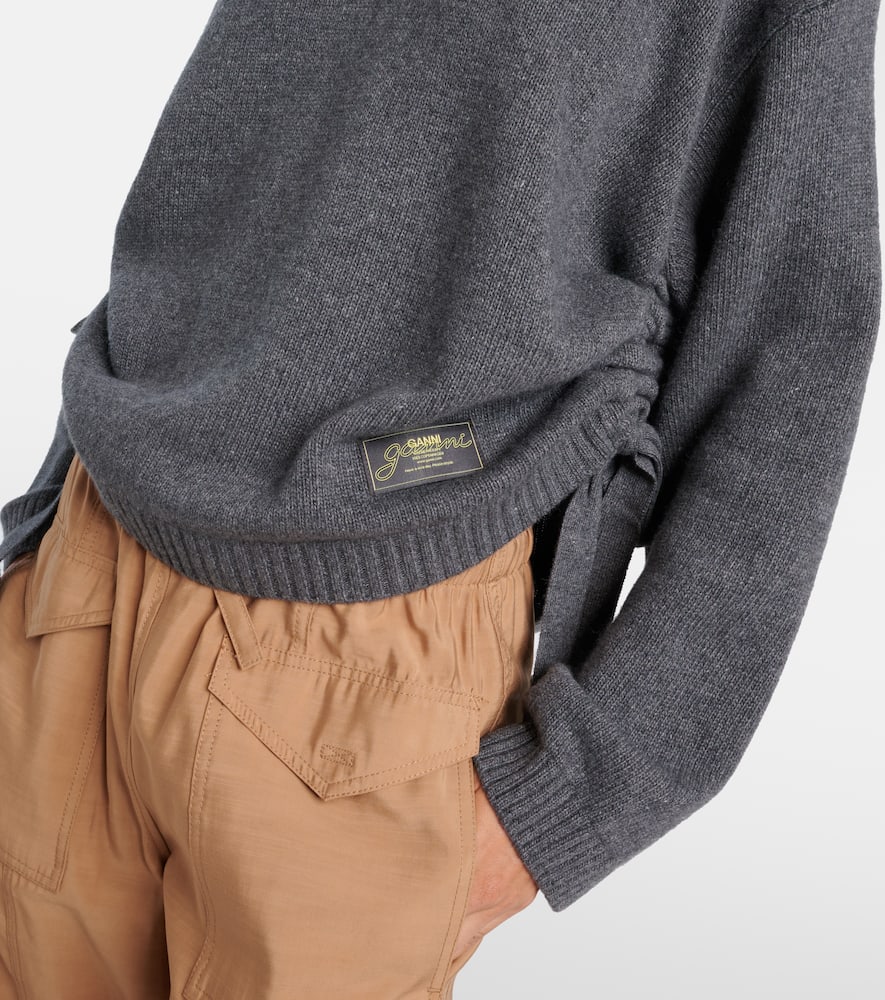 Logo wool-blend sweater
