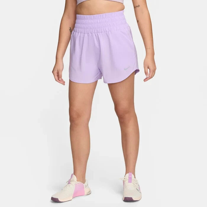One Shorts Women's Lilac Bloom Dri-FIT Brief-Lined Ultra High-Waist SRT96