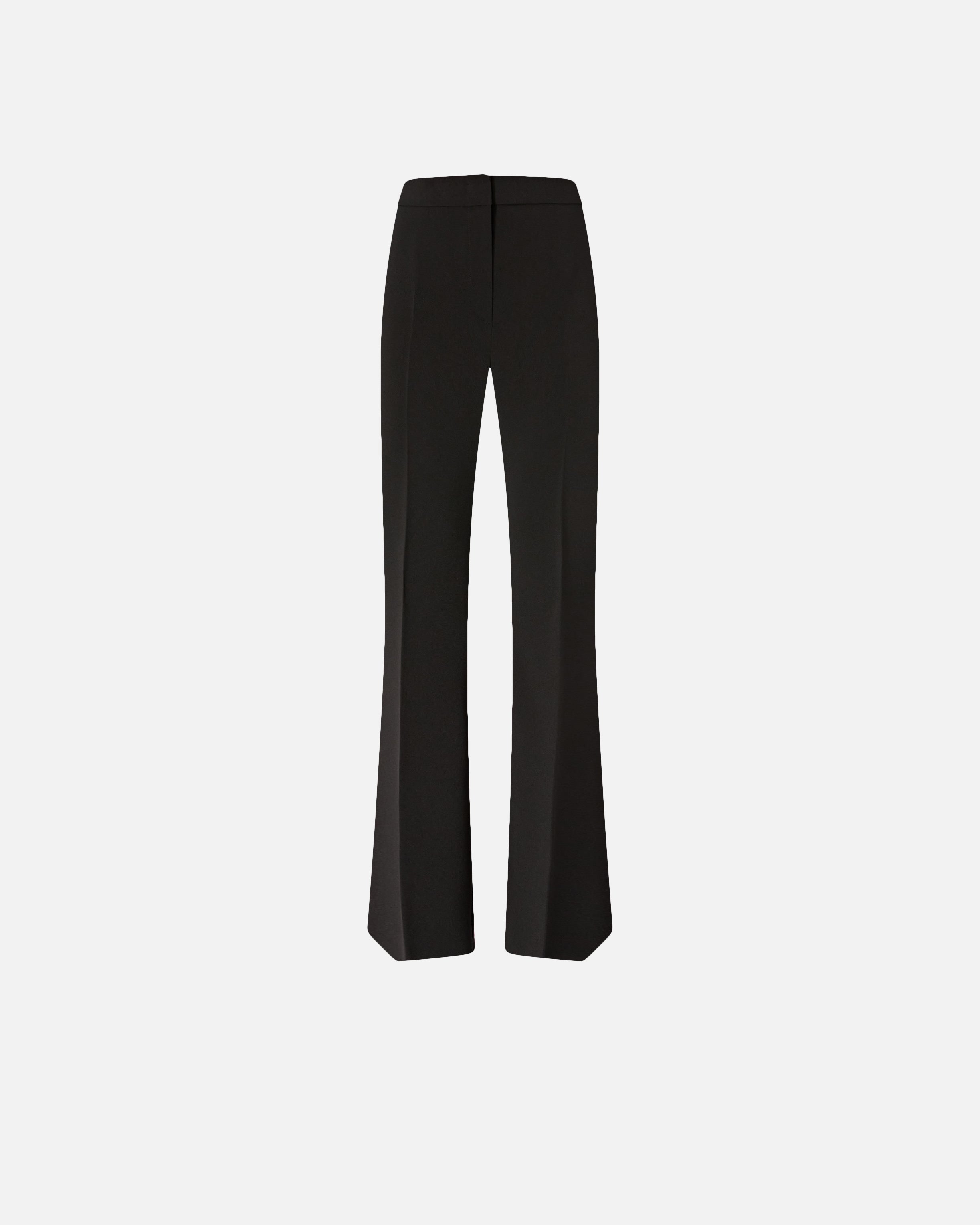 Trousers with pressed pleat detail - 44