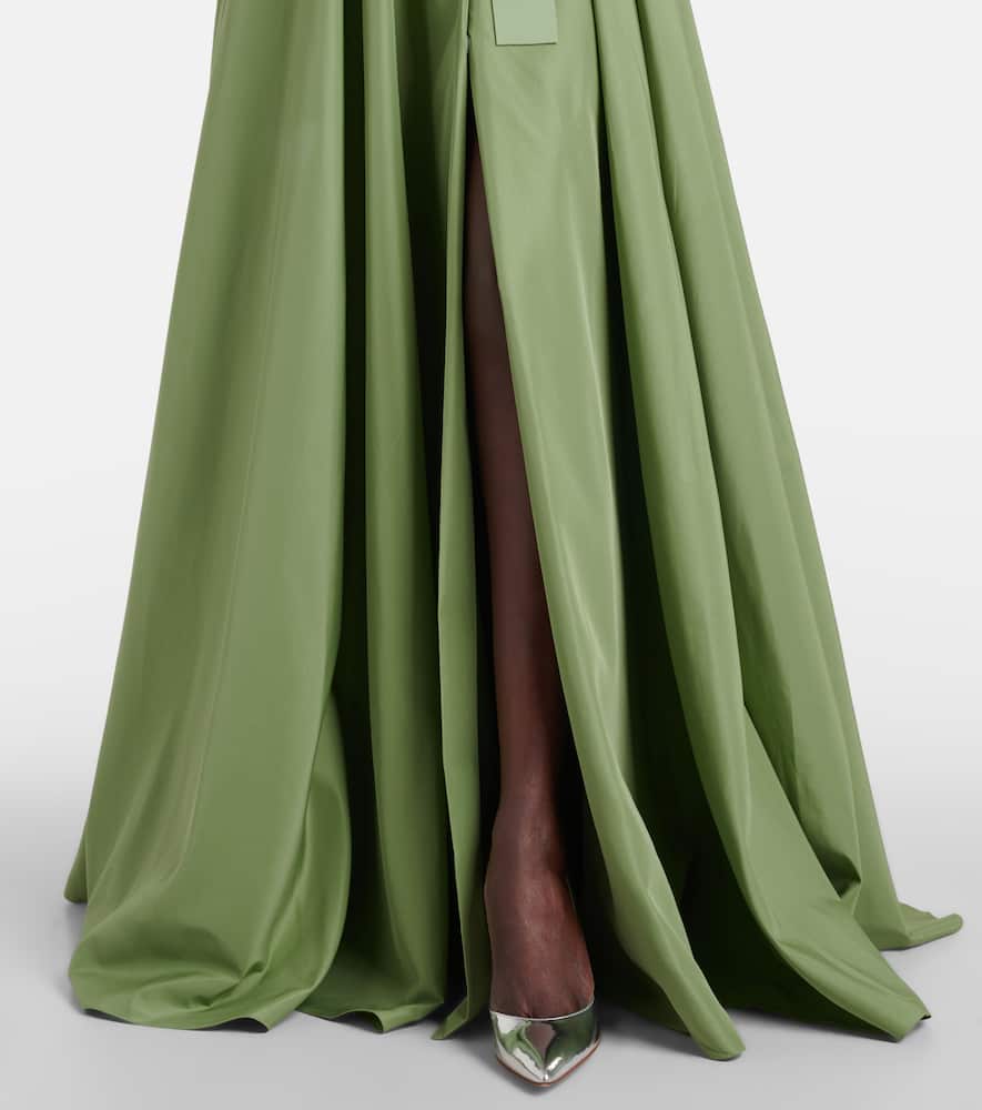 Norma Kamali Belted gown