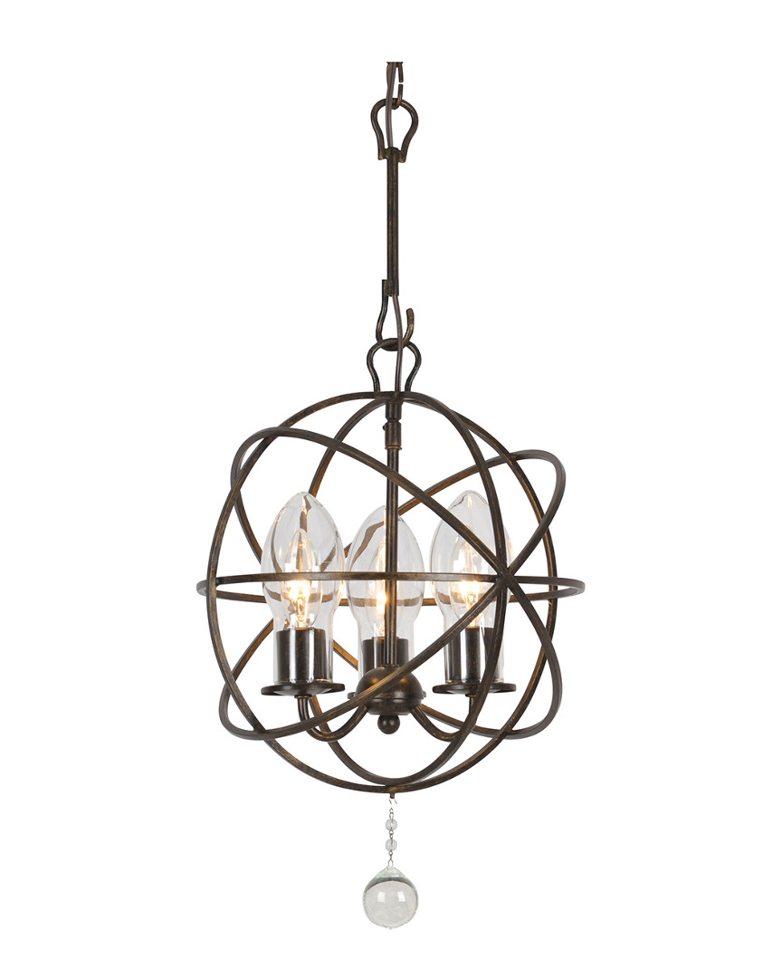 3-Light Solaris Outdoor Chandelier