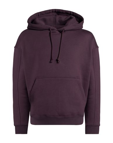Man Sweatshirt Dark purple Size L Cotton