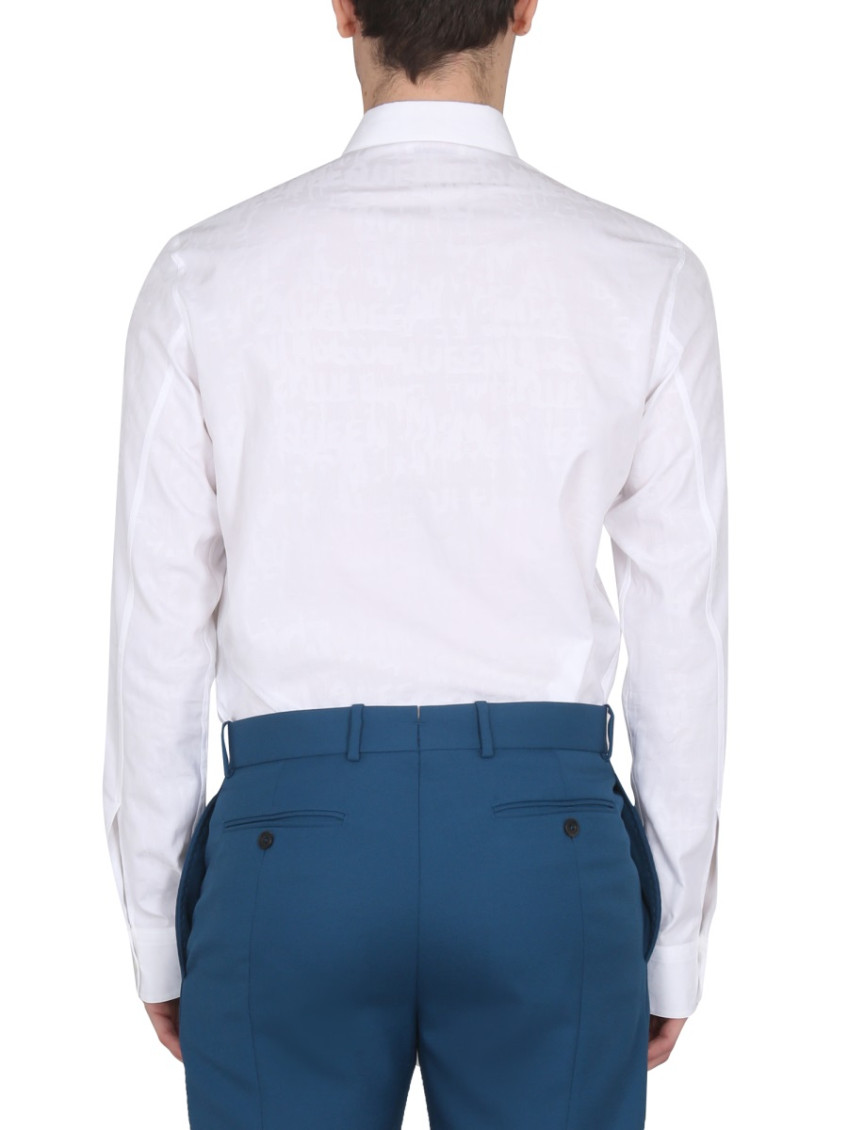 White Regular Logo Shirt
