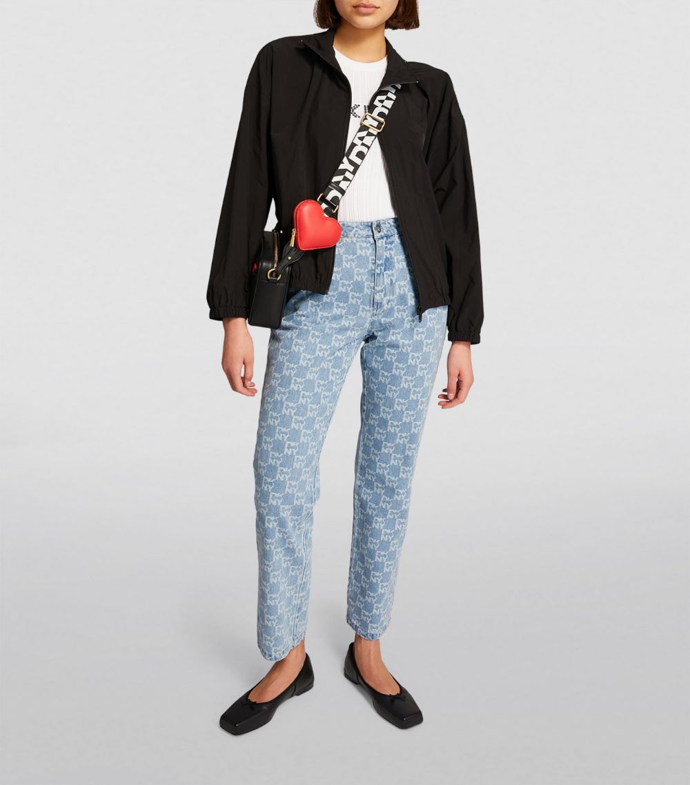 Logo Wide-Leg Jeans