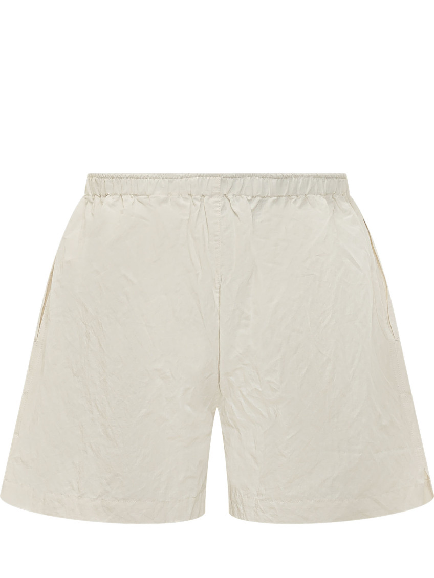 Willy Chavarria - cotton blend shorts button detail waistband