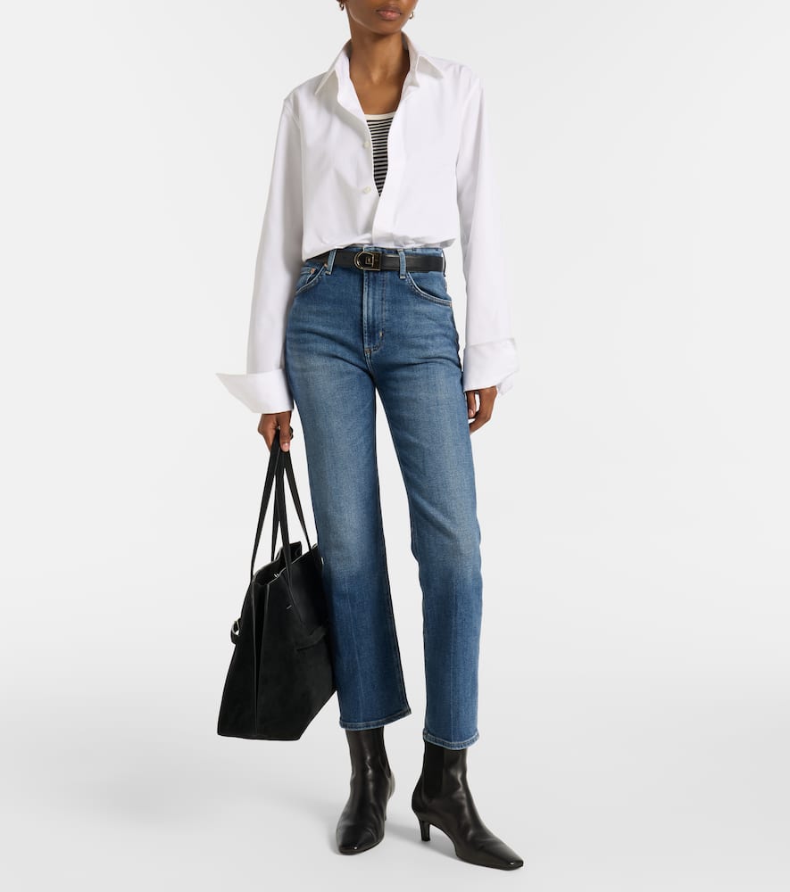 Zurie Ankle high-rise slim jeans