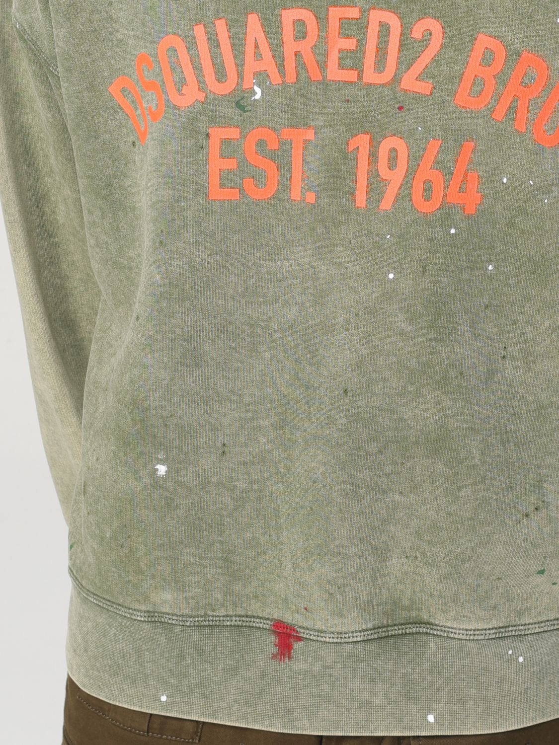 Logo-print sweatshirt - Green