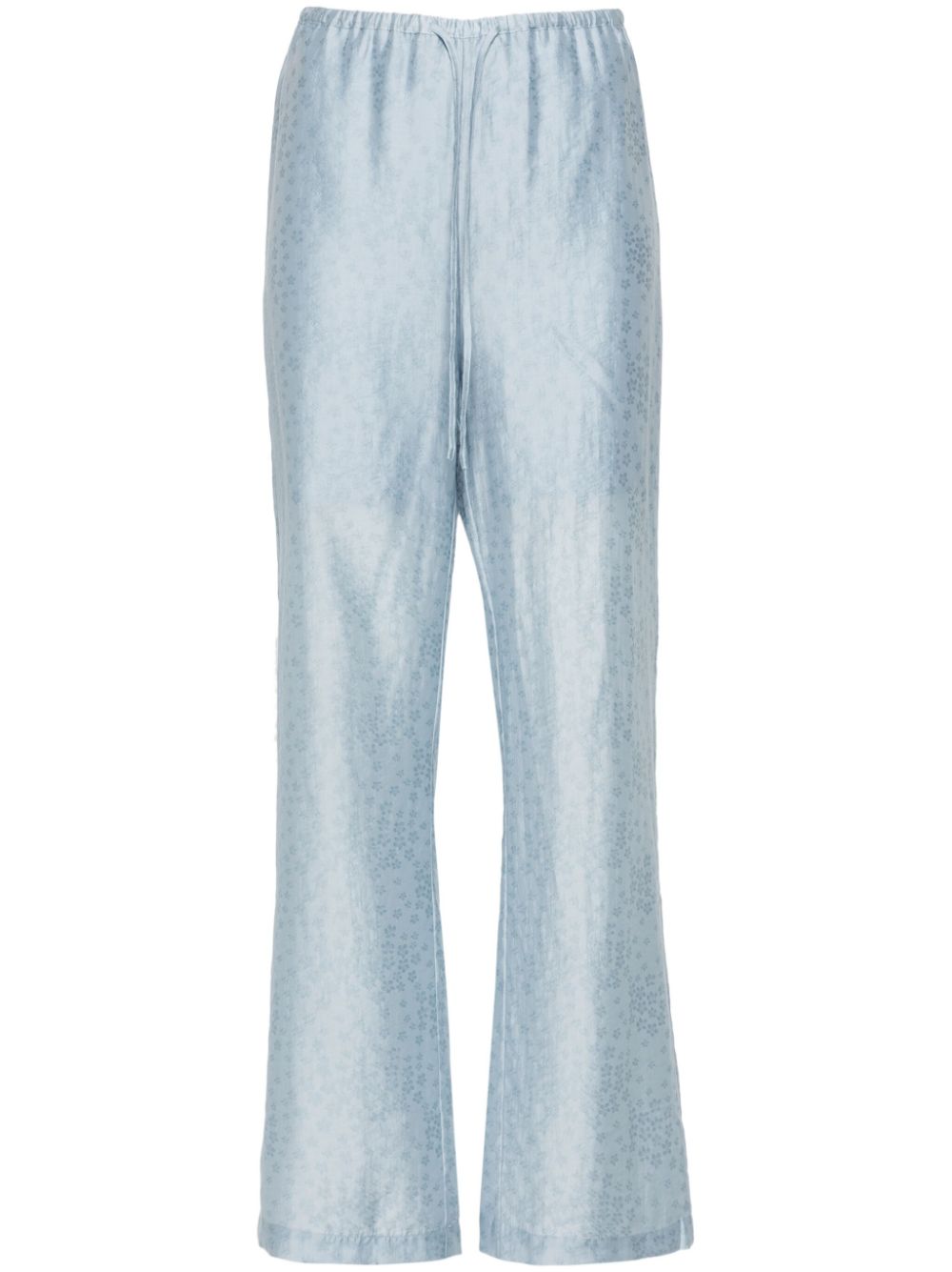 Lunara straight-leg trousers - Blue