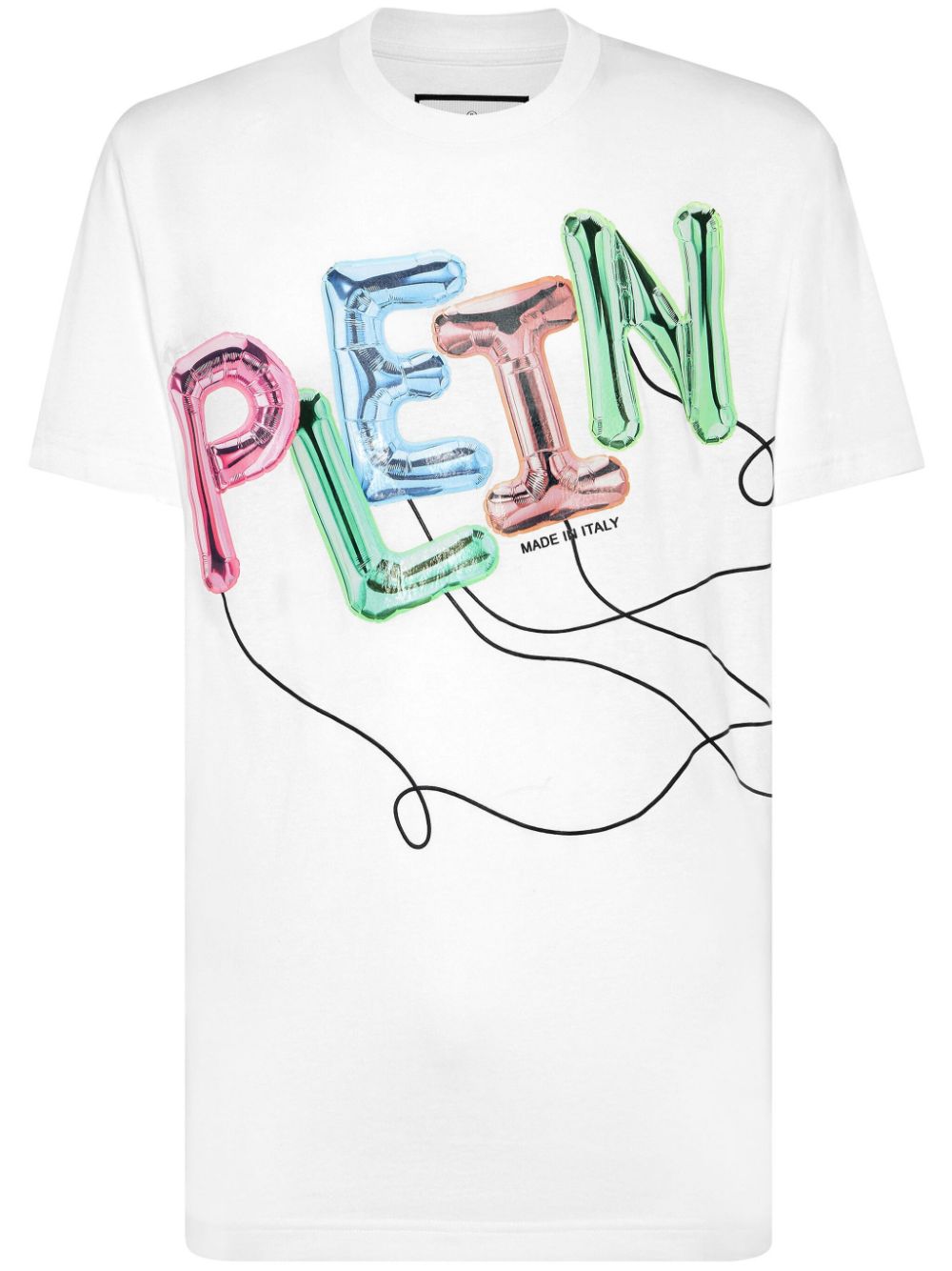 Logo-print cotton T-shirt - Blue