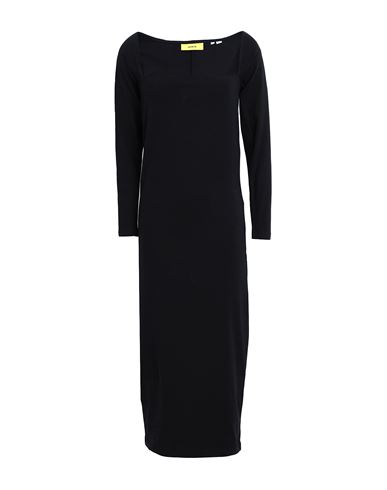 Woman Midi dress Black Size XS Cotton, Elastane