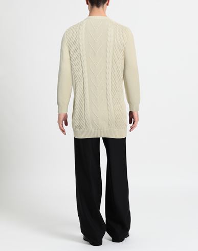 Man Sweater Beige Size 44 Cotton