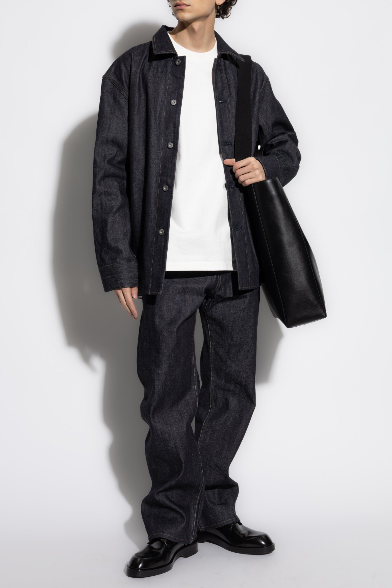 T-shirt In Oversize Style, Men's, White