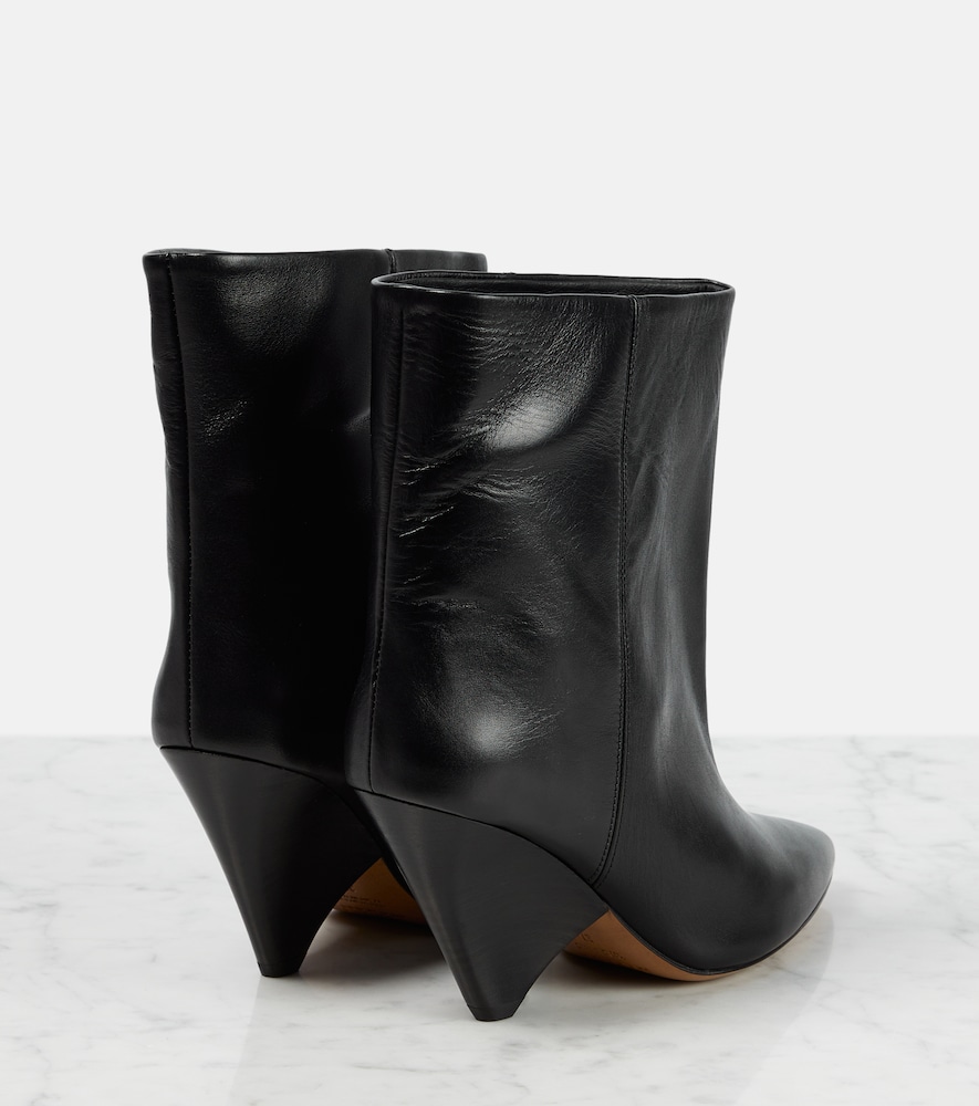 Miyako leather ankle boots