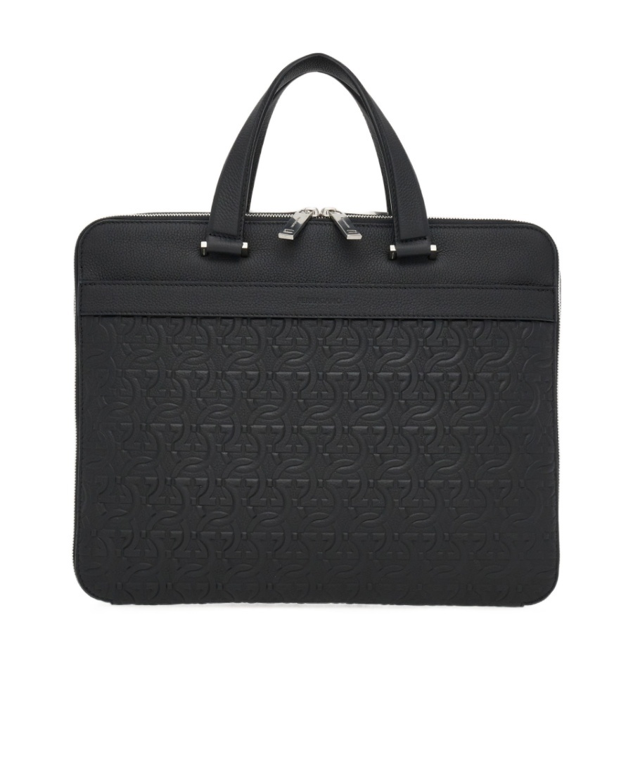 Embossed briefcase