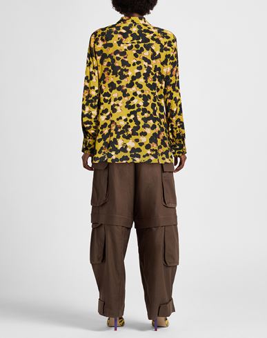 Caring Woman Shirt Mustard Size 12 Viscose