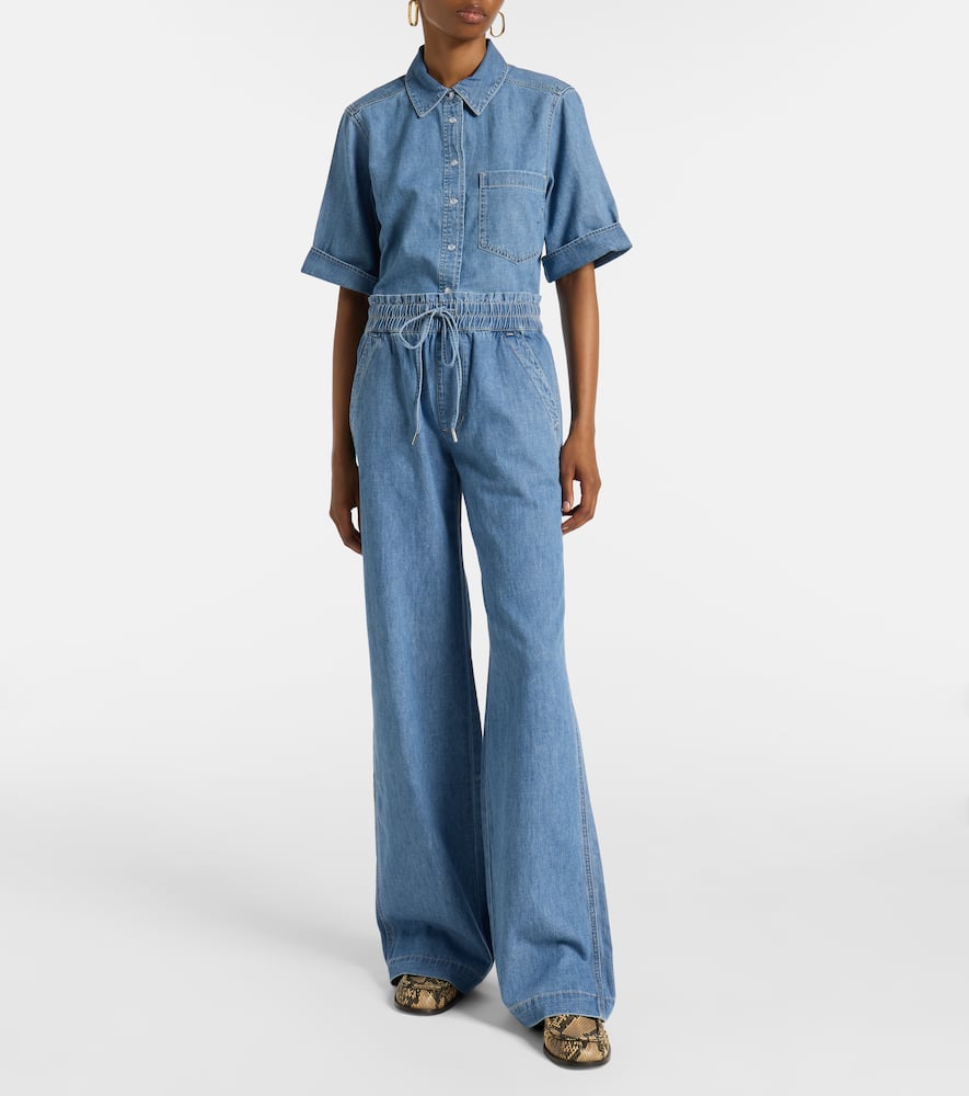 Dunford wide-leg jeans