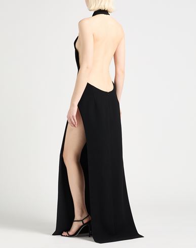 Mônot Woman Maxi dress Black Size 4 Polyester