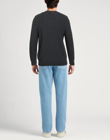 Man Sweater Charcoal Size XS Wool, Acrylic