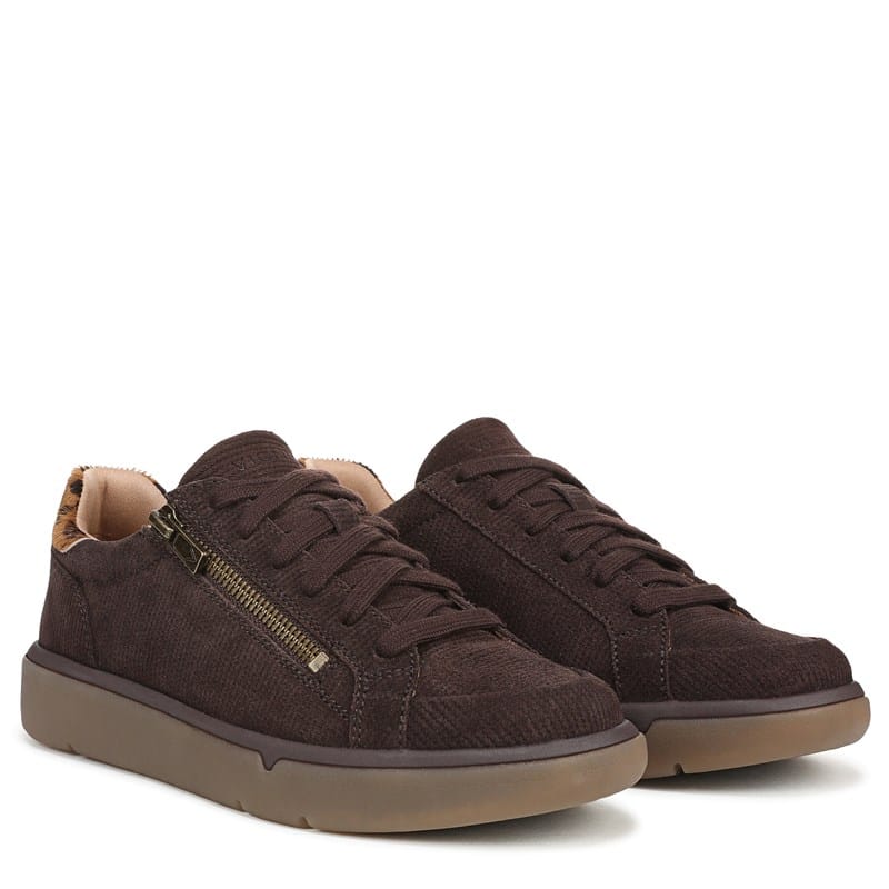 Women's City Walk Axs Sneakers (Chocolate Ganache Suede)