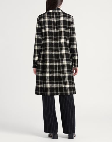 Woman Coat Black Size 6 Polyester