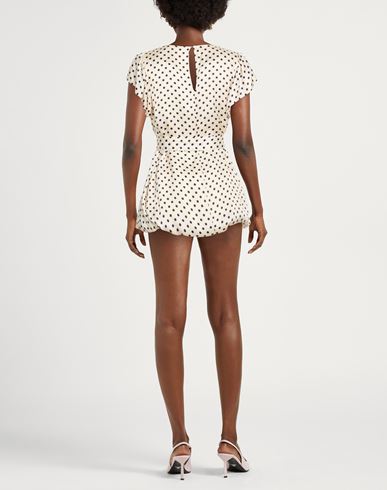 Woman Mini dress Cream Size 2 Viscose