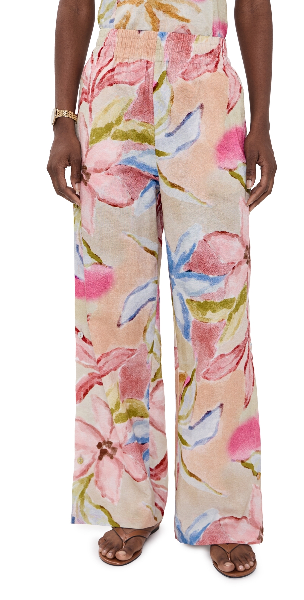 Gardenia Pants Print