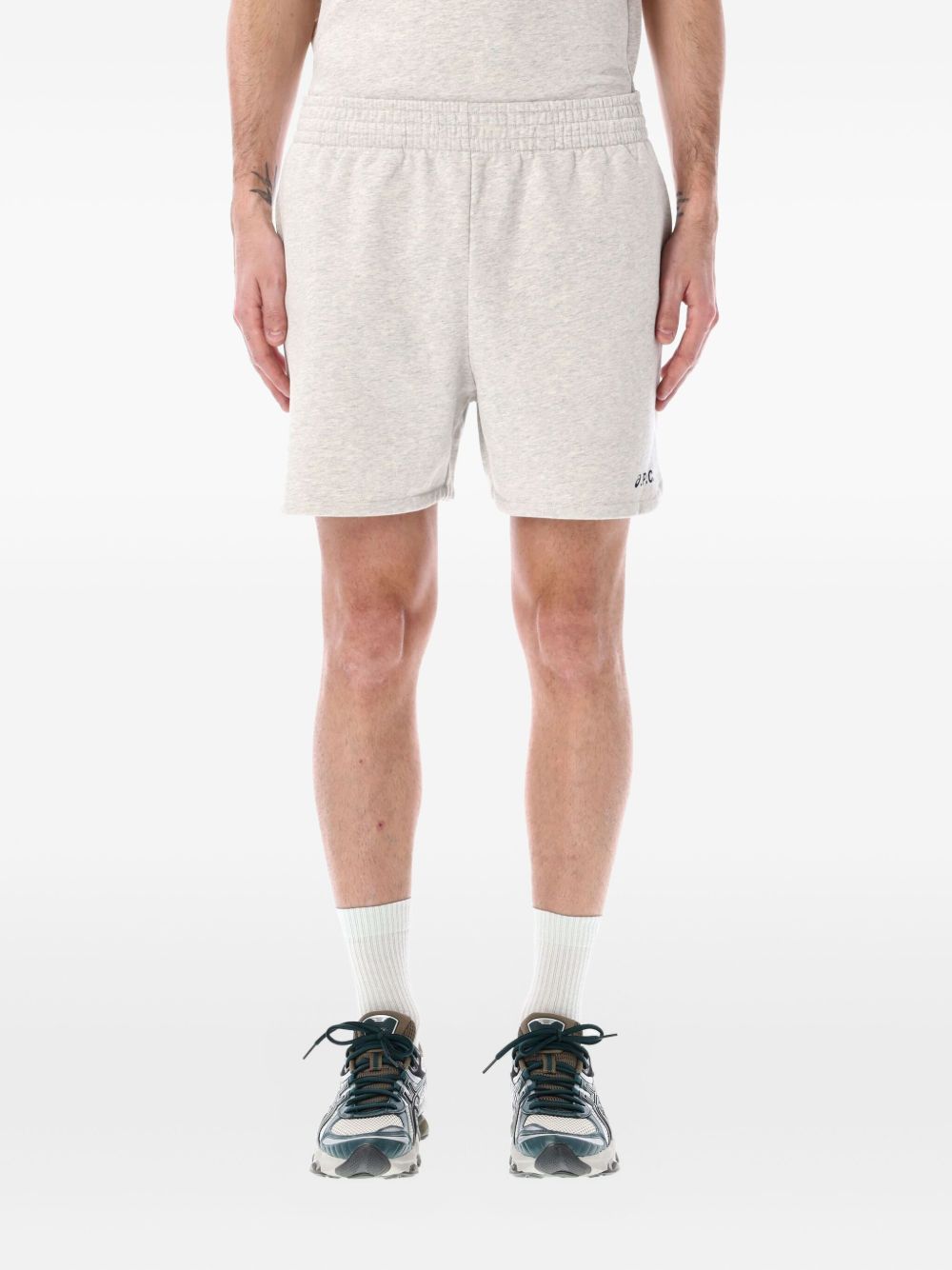 A.P.C. cotton shorts - Grey
