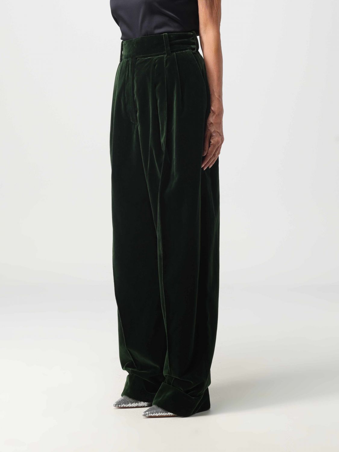 Pants Woman color Green