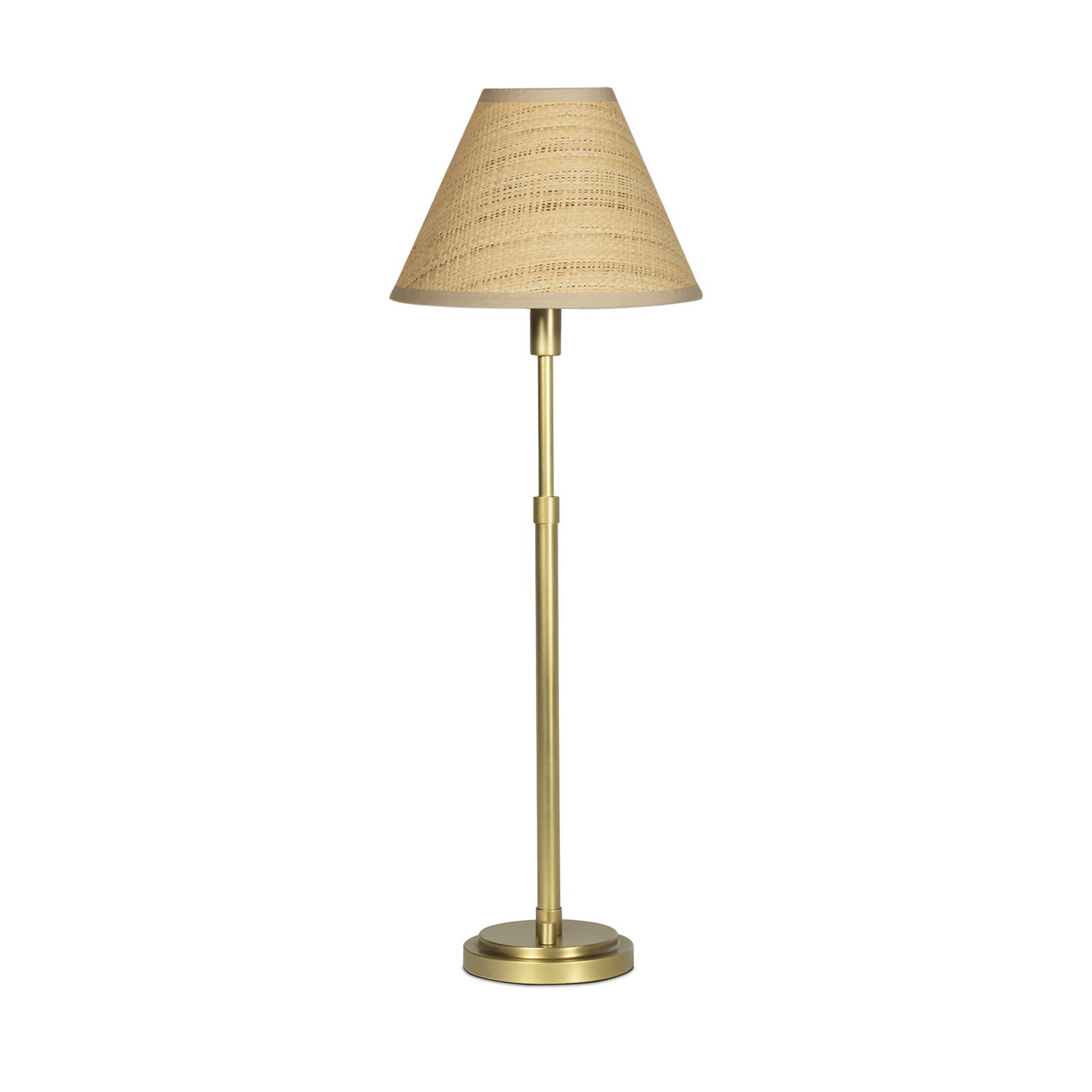 Natural Brass Buffet Lamp from the Polly Collection
