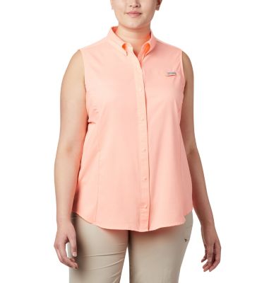 Women's PFG Tamiami  Sleeveless Shirt - Plus Size-