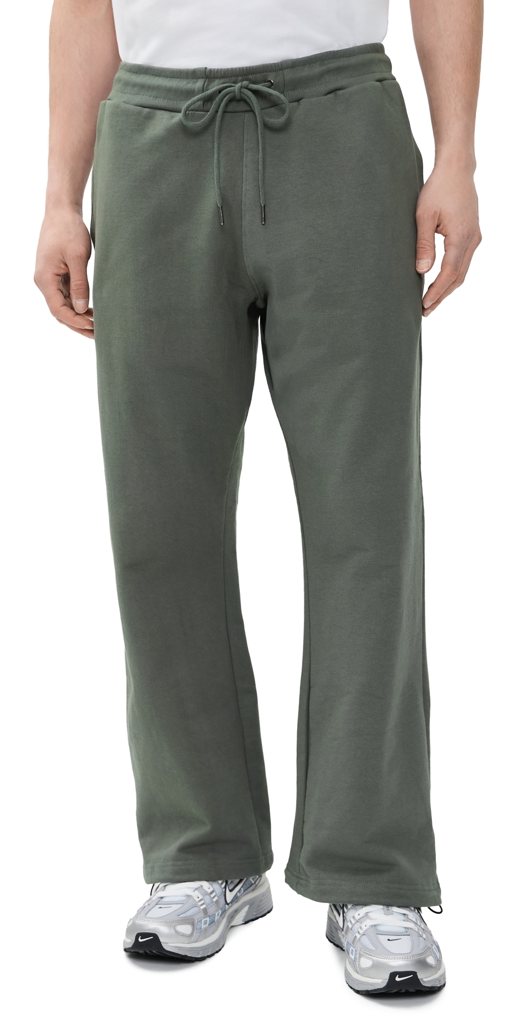 Essential French Terry Sweatpants FIELD GRAY