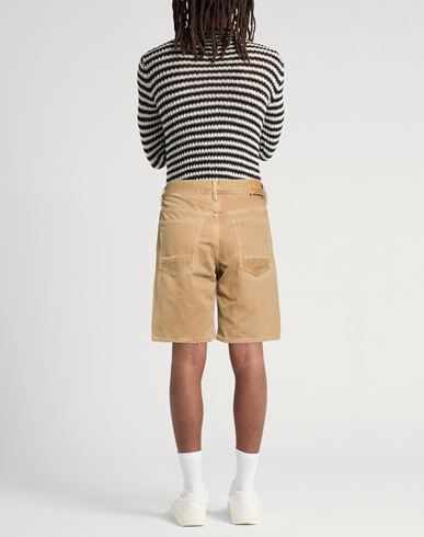 Man Denim shorts Camel Size 33 Cotton, Recycled cotton