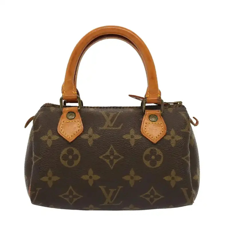 Louis Vuitton Canvas Nano Speedy Handbag Pre-Owned