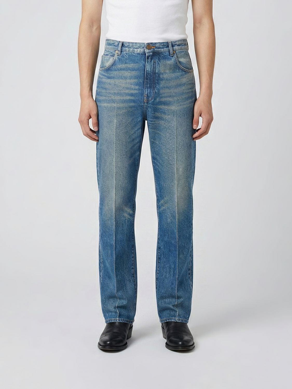 Jeans Men color Blue