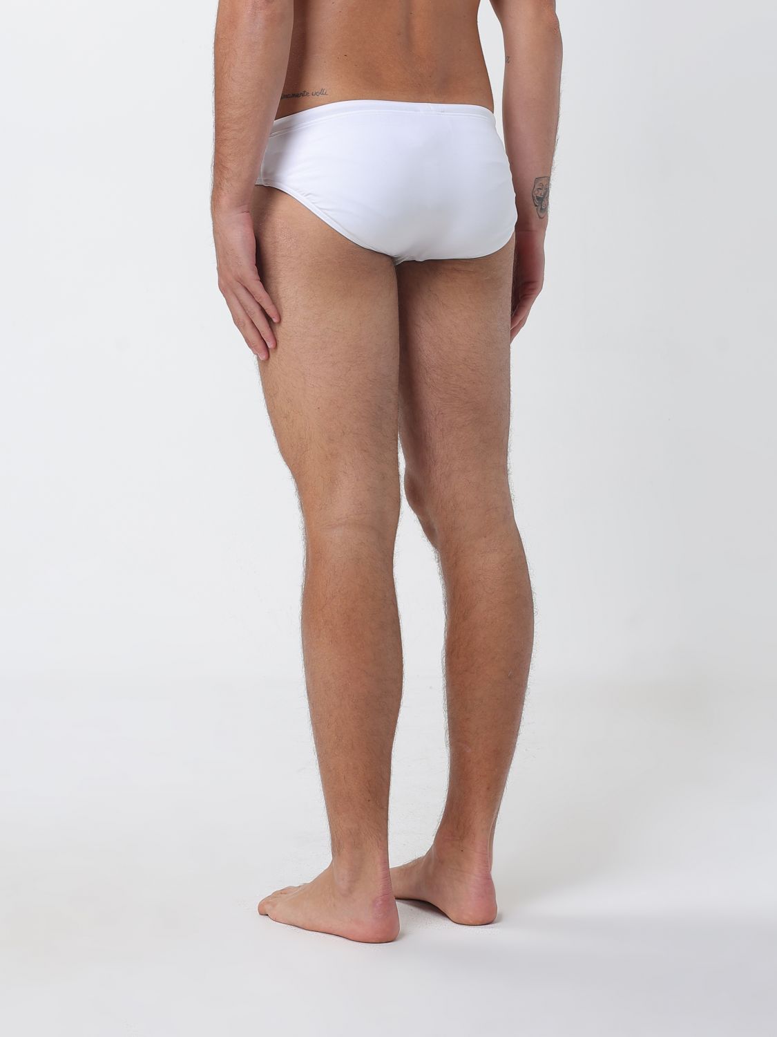 Swimsuit Men color White