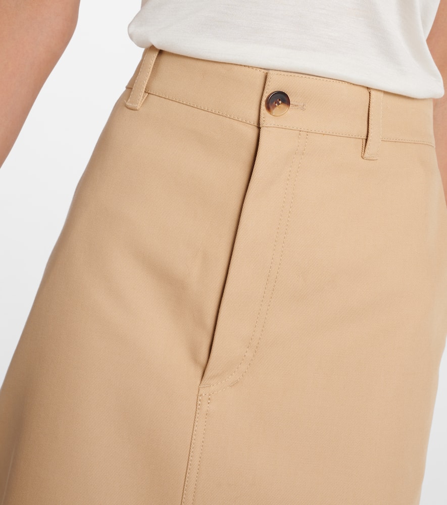 Wardrobe. NYC Drill cotton maxi skirt