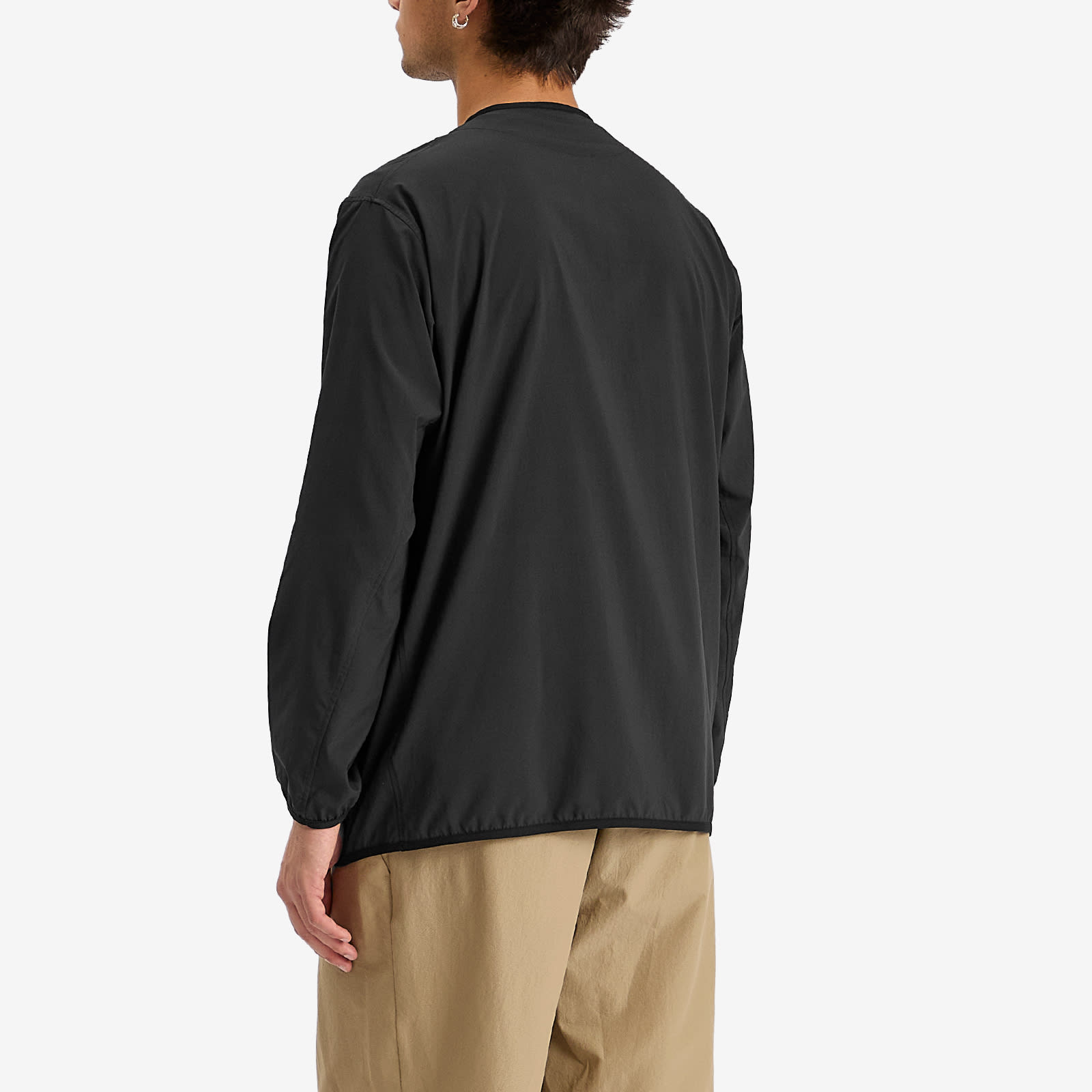 NANGA Men's Excursion Cardigan in Black