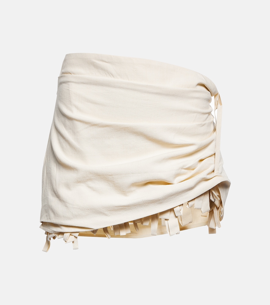 Artichaut ruffled miniskirt