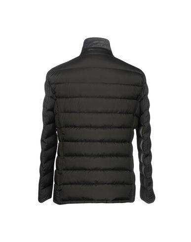 Man Puffer Dark brown Size 36 Polyamide, Virgin Wool