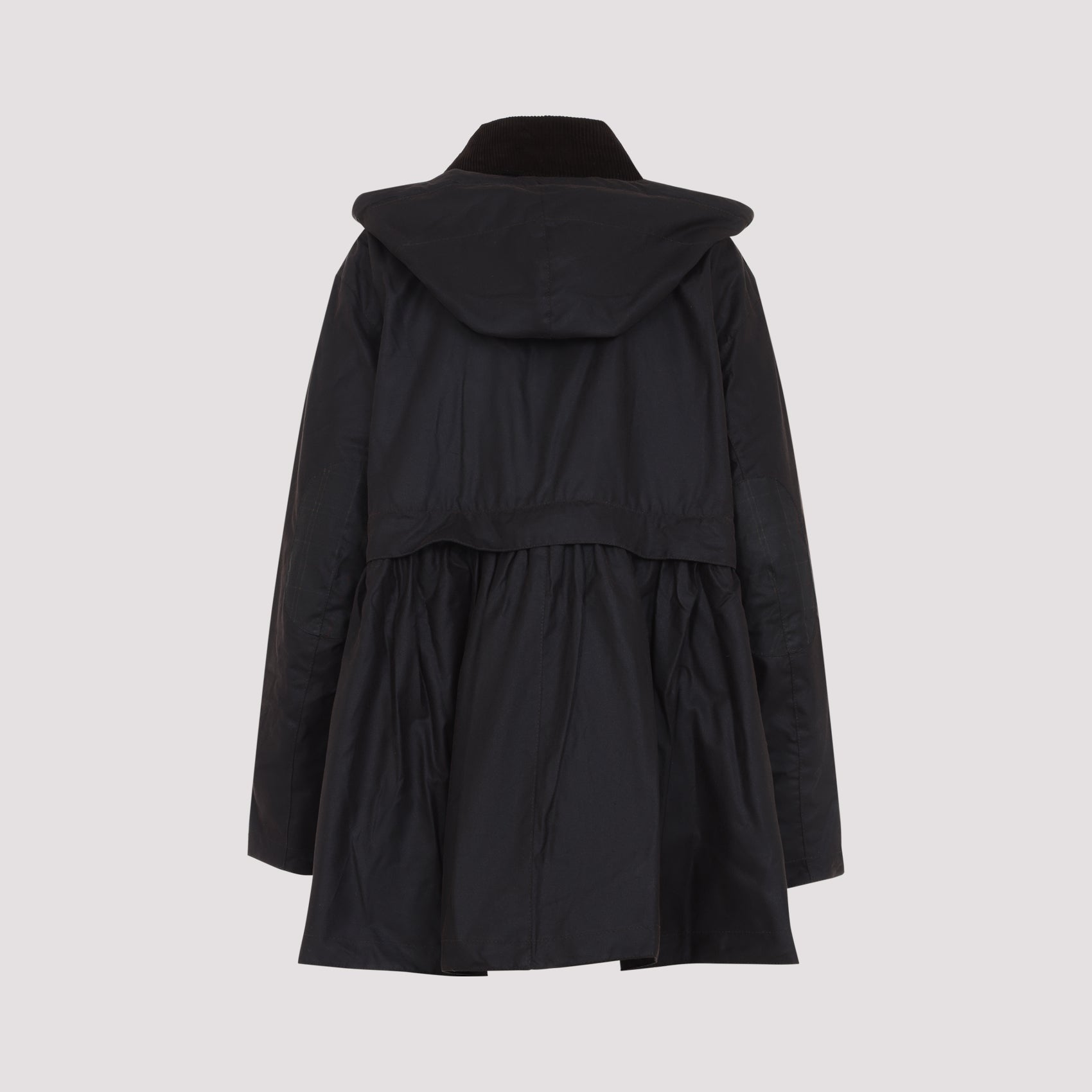 Barbour X Ganni Peplum Wax Jacket